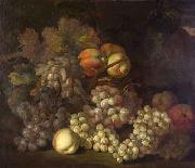 Jakob Bogdani Still Life with Pomegranates and Figs Sweden oil painting artist